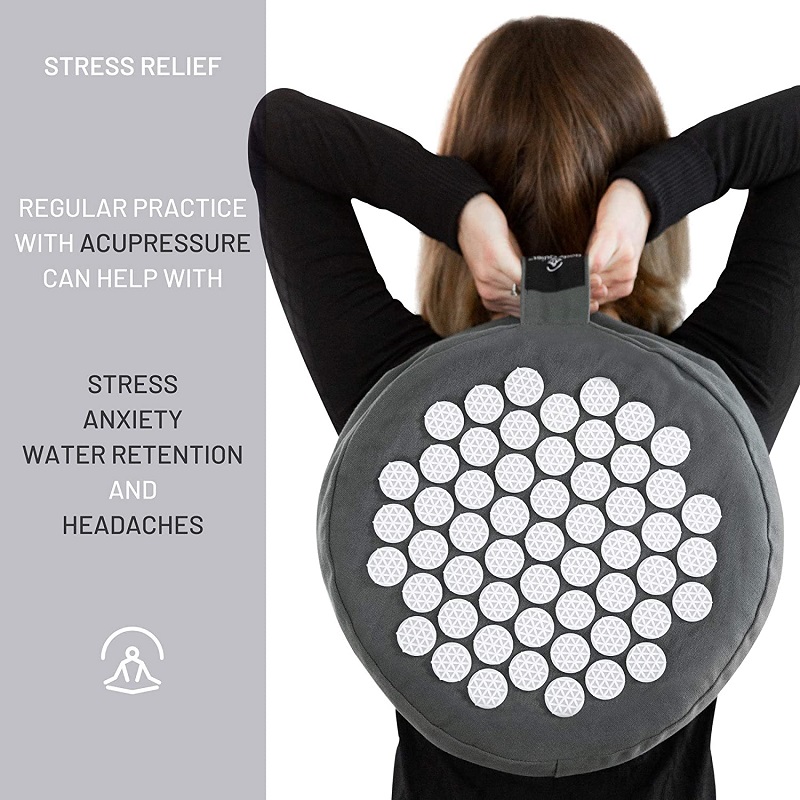 Meditation Cushion With Acupressure Jpg