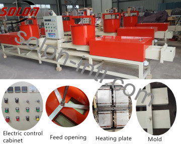 High compressed wood pallet machine