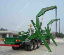 remorque porte-conteneur se charger pratique