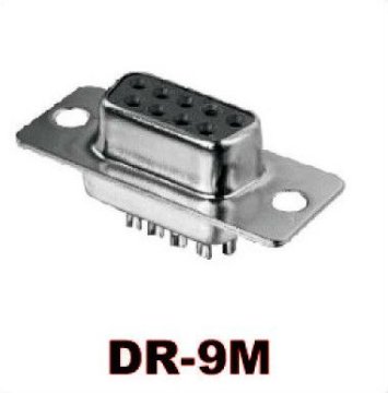 male pin dr connector DR-9M