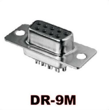 male pin dr connector DR-9M
