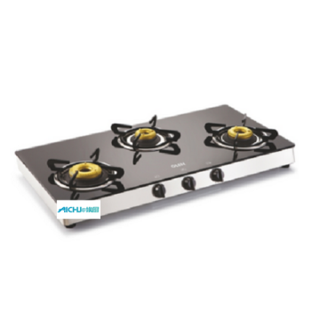 Cooktop de vidro de mesa de 3 queimadores Glen