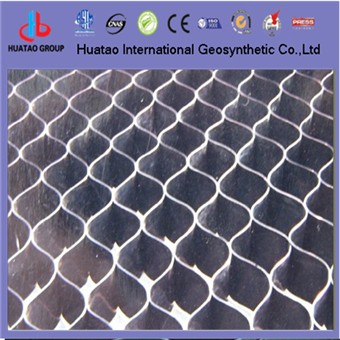 Plastic geocell used in construction