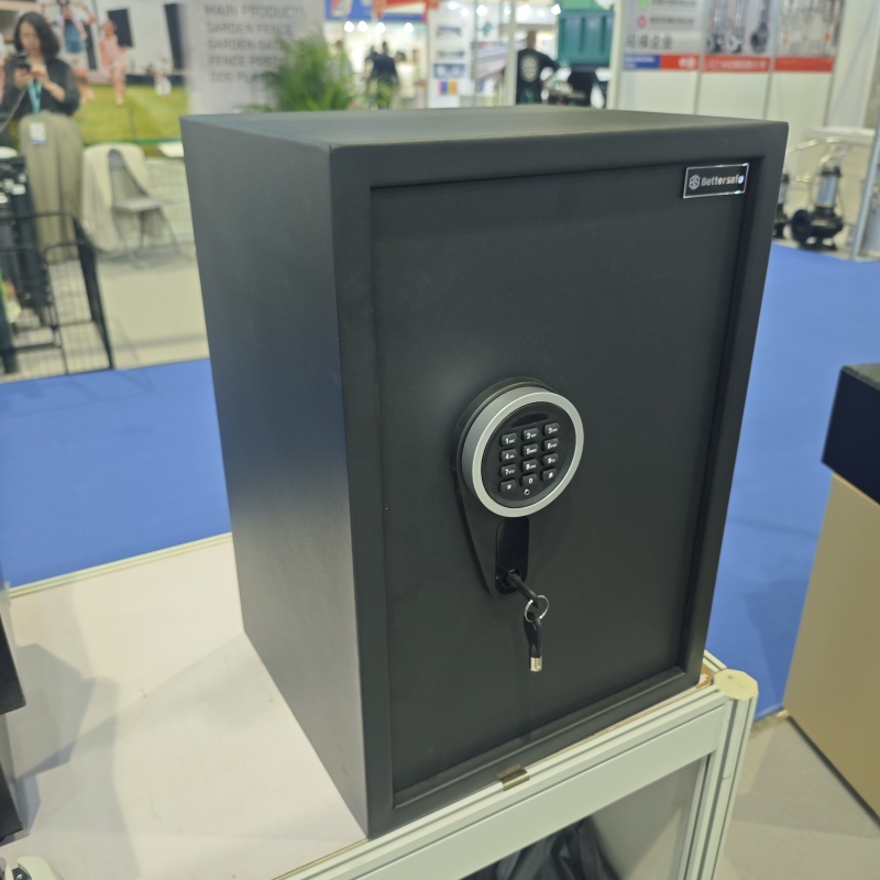 Modern Home Safe with Slim Keypad Design