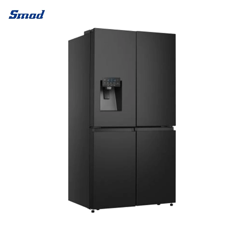 Smad OEM Metal Cooling Electronic French Door Inverter Refrigerator for Home