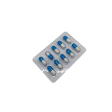 Clear PVC plastic capsule blister packaging