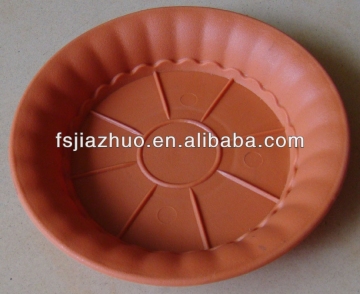 plastic flower pot dish