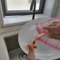 Bulaşık yıkama için yeniden kullanılabilir temizlik bezleri
