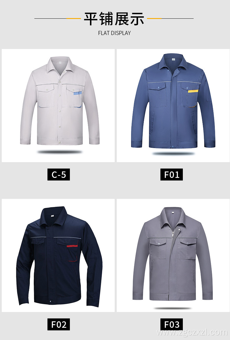 Men's Long Sleeve Mechanic Workwear