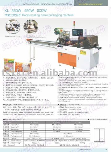 sponge cake packing machine