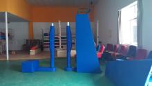 Aluminum alloy mobile volleyball post
