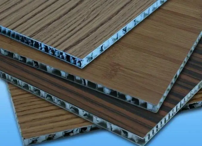 Solid Fireproof Aluminium Honeycomb Sandwich Wall Panel for Exterior Curtain Wall Facade Kitchen Board Decorative