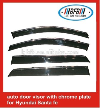 Sun Visor Rain Visor car window visor 4x4 accessories for SANTAFE 2010