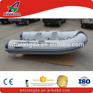 Fold design china fiberglass inflatable boat