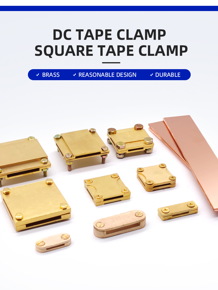 High quality ground clamp brass,cable clamp,Ground rod clamp for earthing and lightning protection system