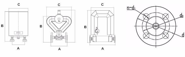 Heavy oil Coriolis mass flowmeters