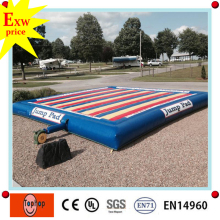 guangzhou aports inflatable products jumping pad ,kids jumping toys inflatable jump pad for sale