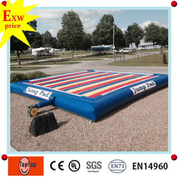 guangzhou aports inflatable products jumping pad ,kids jumping toys inflatable jump pad for sale