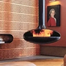 Fireplaces Decor Insert Cast Iron Wood Pellet Modern Indoor Fireplace for Sale