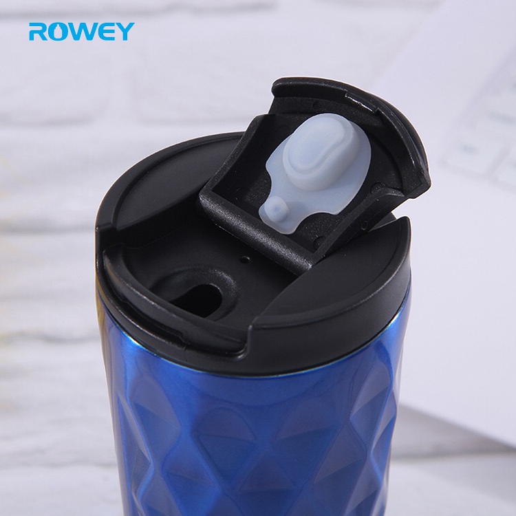 double wall metal vacuum insulated travel tumbler cup