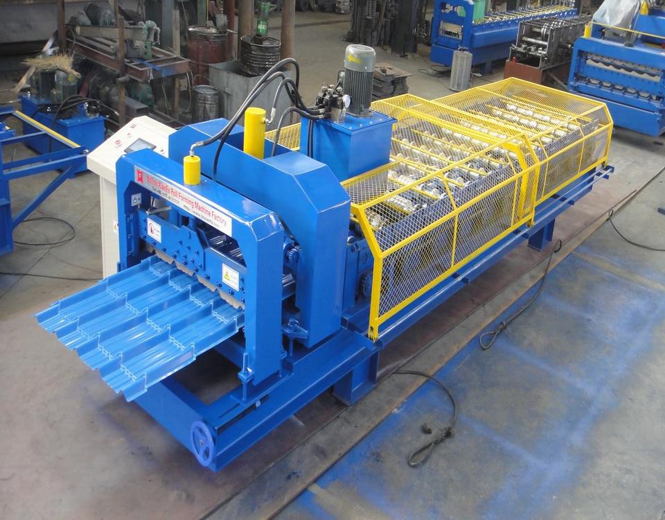roofing glazing tile forming machine