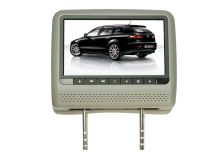 Capacitive Screen Car Headrest Dvd Players Anti - Shock Gray