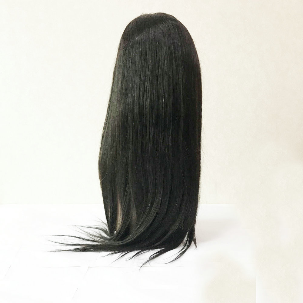 360 lace frontal wig human hair,360 frontal wig, Natural color indian women hair wig lace