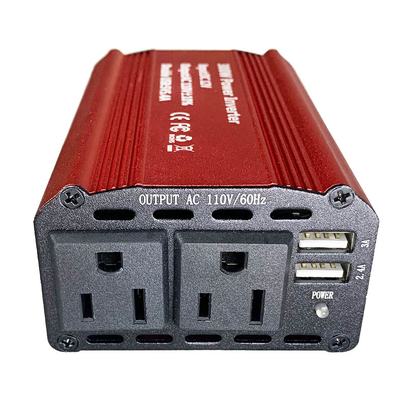 Inverter de automóvil de CA de 12V -110V con adaptador de automóvil