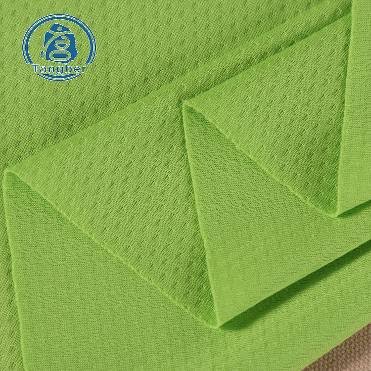 Gold products free samples products polyester spandex breathable mesh fabric for polo shirt