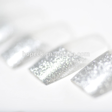 French Nail silver nail tip