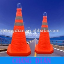 retractable traffic cones with light
