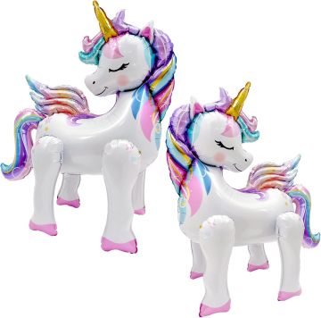 Unicorn aluminum foil balloon