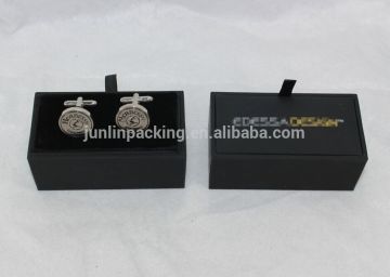 New design cufflink gift box with many colors for choice