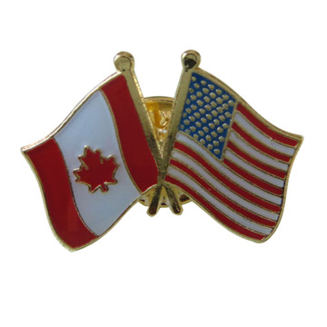 Canada&USA Patriotic Standard Lapel Pins Series