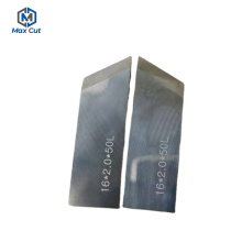 50*15*2mm Dikkatli V Grooving Makinesi Tungsten Karbür Bıçakları