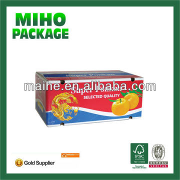 corruated food carton packing box/printed fruit packing box/customized fruit packing box