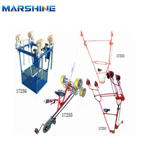 Overhead Lines Two Bundles Conductor Inspection Trolley