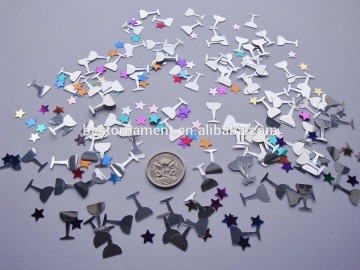 Wedding Table Scatters Foil Confetti Toasting Glasses Party Mix