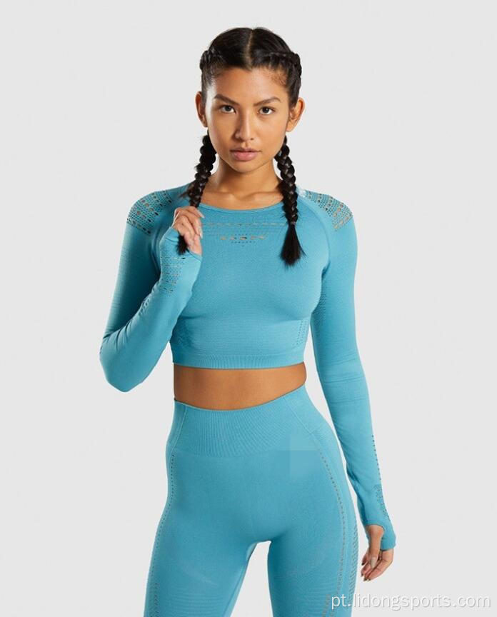 Hot Sale Fitness Sport confortável Mulher Yoga Roupas