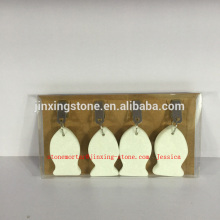 stone tablecloth weights / fish shape stone table cloth weights