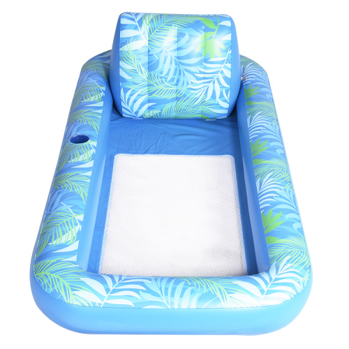 Carrozas de piscina personalizadas de malla inflable playa flotadores