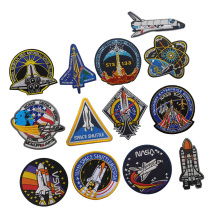 NASA STS Discovery Apollo Astronaut Hook and Loop Armband - Supply Computer Embroidered