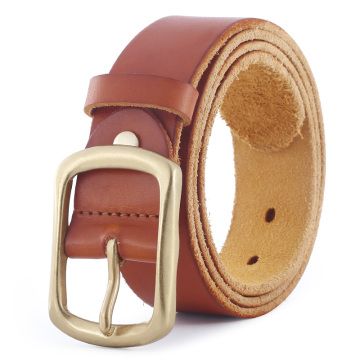 Wholesale Top-Grade Cowhide Leather Belts for Men with Auto Lock Buckle