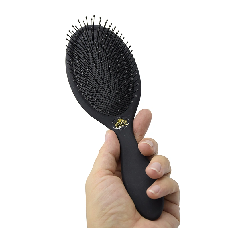 Factory Price Private Label Plastic Massage Paddle Untangled Hair Brush