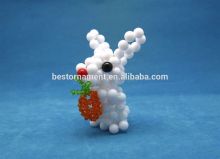 Bead a White Rabbit with Carrot