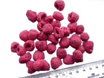 Freeze dried raspberry