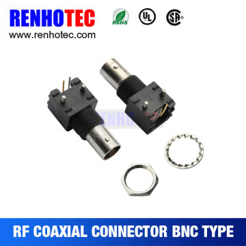 R/A female bnc adapter bnc plastic connector
