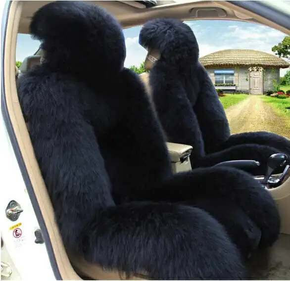 Genuine Fur Car Seat Cover for Winter