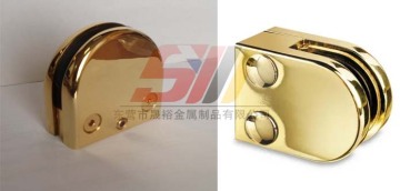 Gold Clamp Balustrade Railing Glass Pool Fence clamp