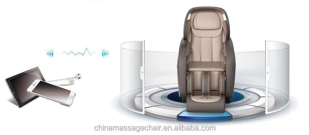 4d massage chair/l shaped luxury massage chair